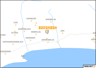 map of Barambah