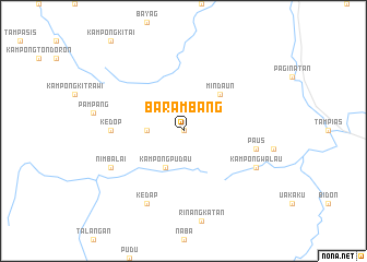 map of Barambang