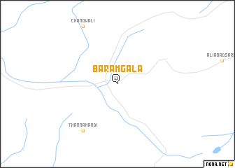 map of Baramgala