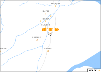 map of Barāmish