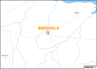map of Baramkela