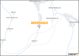 map of Baramowgh