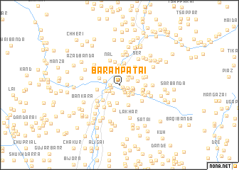 map of Barampatai