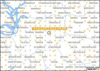 map of Bara Muhammadpur