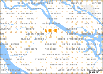 map of Barām