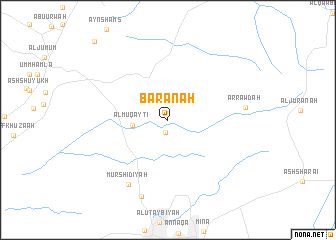 map of Barānah
