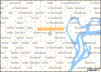 map of Bara Naopāra