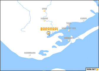 map of Baranapi