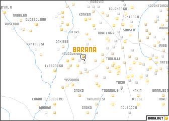 map of Barana