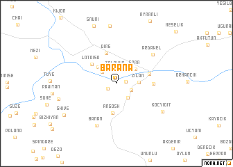 map of Bārāna