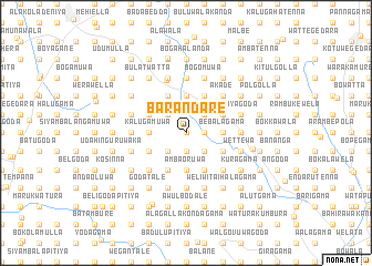 map of Barandare