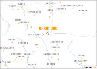 map of Bar Andūd