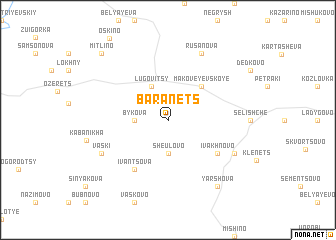 map of Baranets