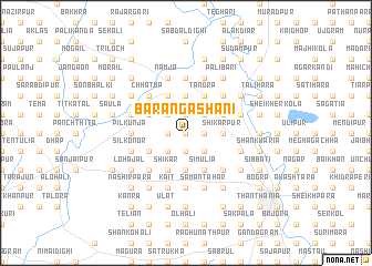 map of Barangāshani