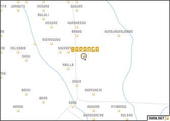 map of Baranga