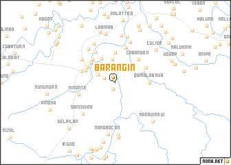 map of Barangin