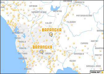 map of Barangka