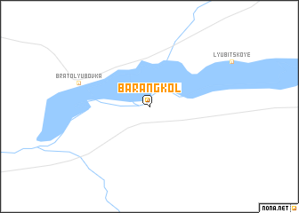 map of Barangköl