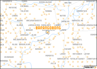 map of Barangobong