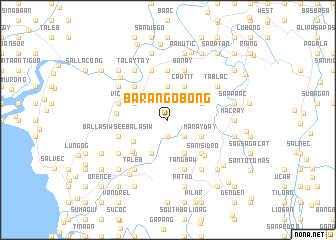 map of Barangobong