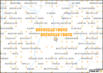 map of Barangüeybano