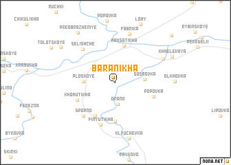 map of Baranikha