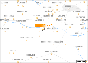 map of Baranikha