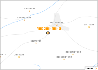 map of Baranikovka