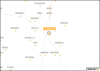 map of Barani