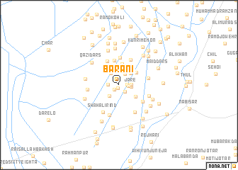 map of Bārāni