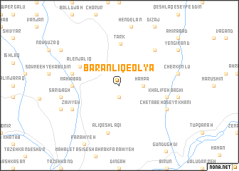 map of Baranlīq-e ‘Olyā