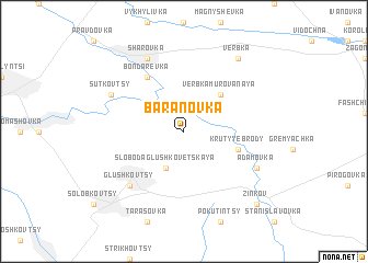 map of Baranovka