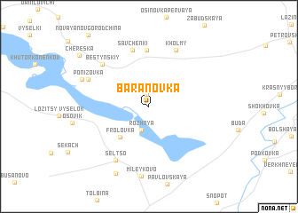 map of Baranovka