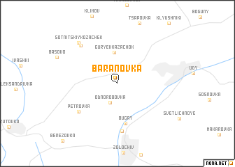 map of Baranovka