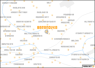 map of Baranovka