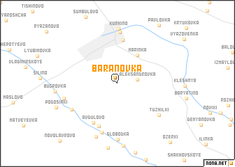 map of Baranovka