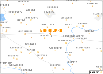 map of Baranovka