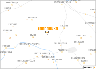 map of Baranovka