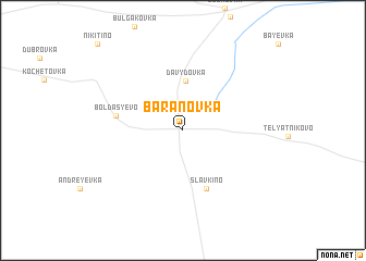 map of Baranovka