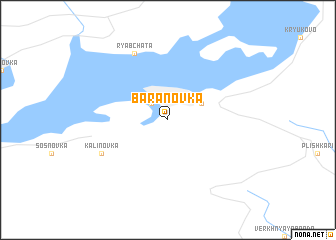 map of Baranovka