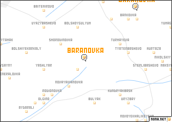 map of Baranovka