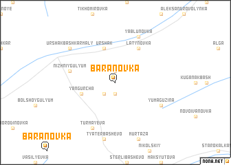 map of Baranovka