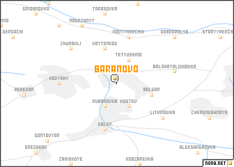 map of Baranovo