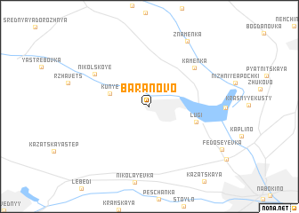 map of Baranovo