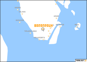 map of Baranpauh