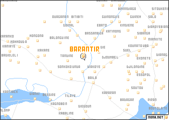 map of Barantir