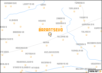 map of Barantsevo