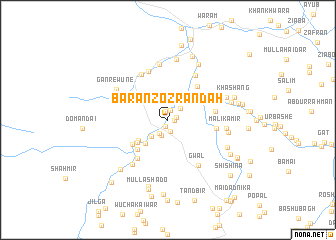 map of Bāranzo Zrandah