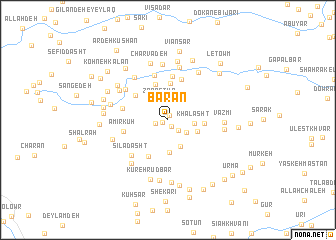 map of Baran