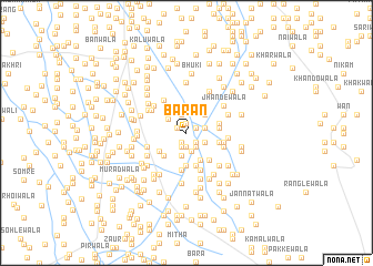 map of Bārān